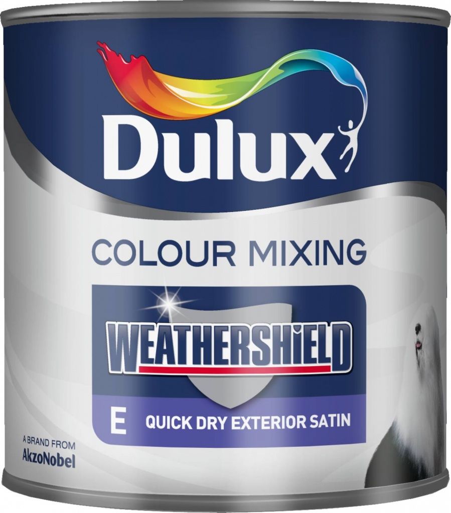DULUX WEATHERSHIELD SATIN BASE MEDIUM 1LT