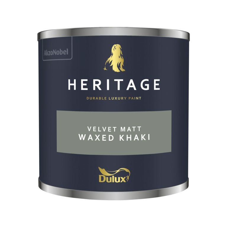 DULUX HERITAGE TESTER WAXED KHAKI 125ML