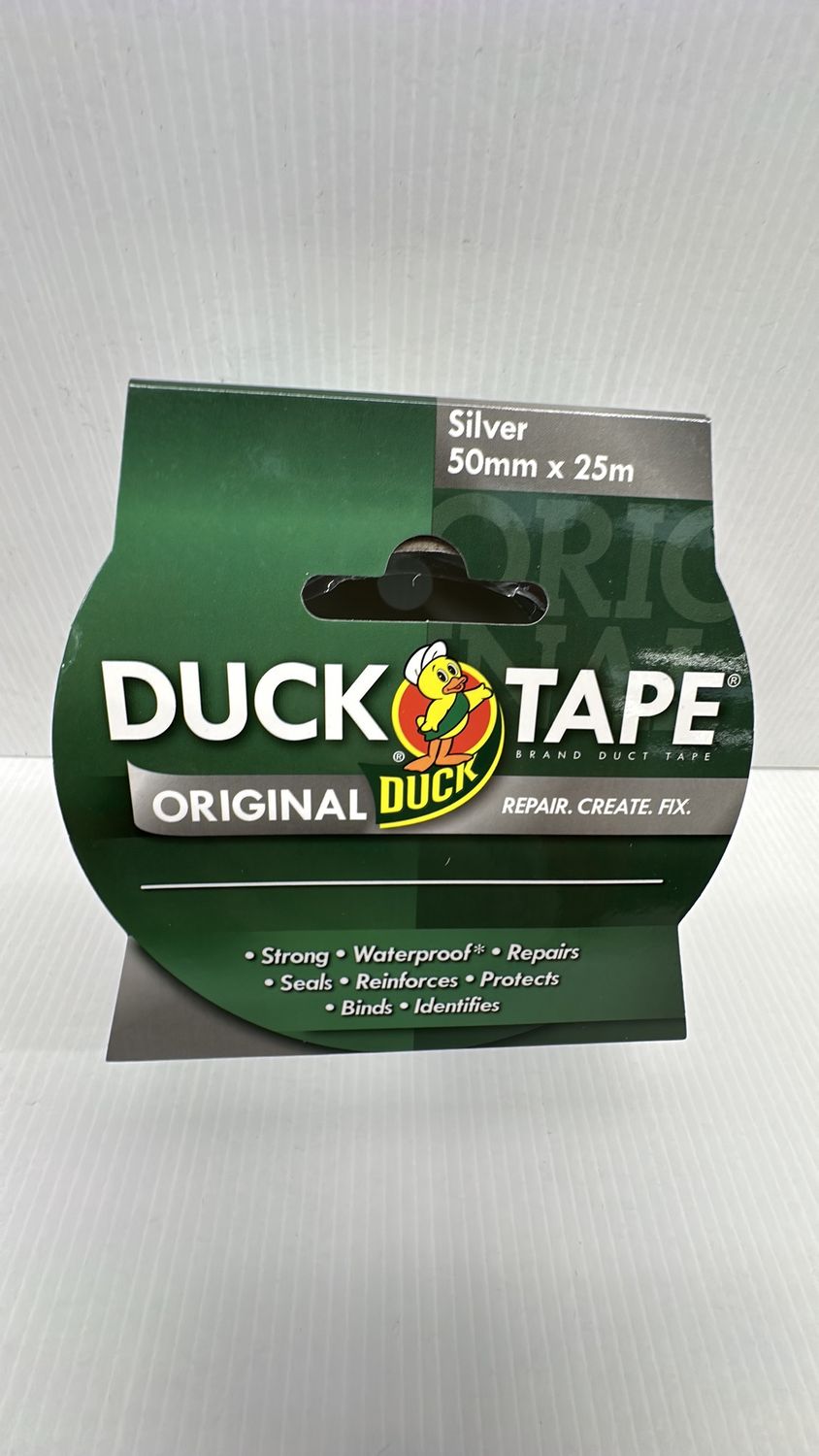 DUCK TAPE SILVER 50MM X 25M