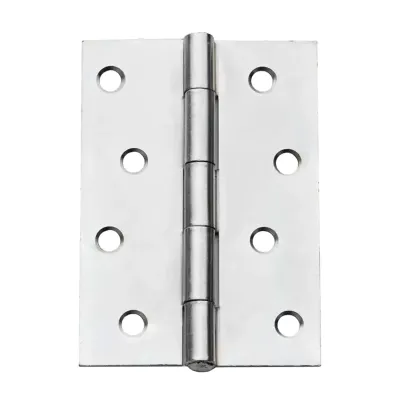 (1PR) 3" STEEL BUTT HINGE CHROME