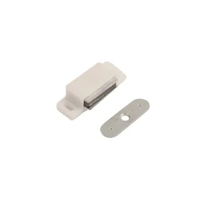 (x1)SMALL WHITE MAG. CATCH (5-6kg Pull)