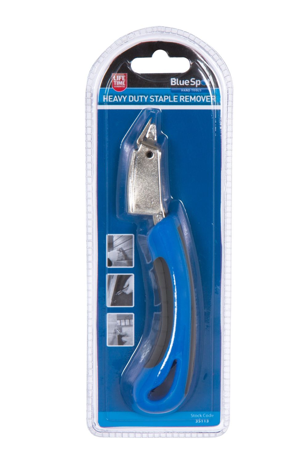 BLUESPOT H/DUTY STAPLE REMOVER