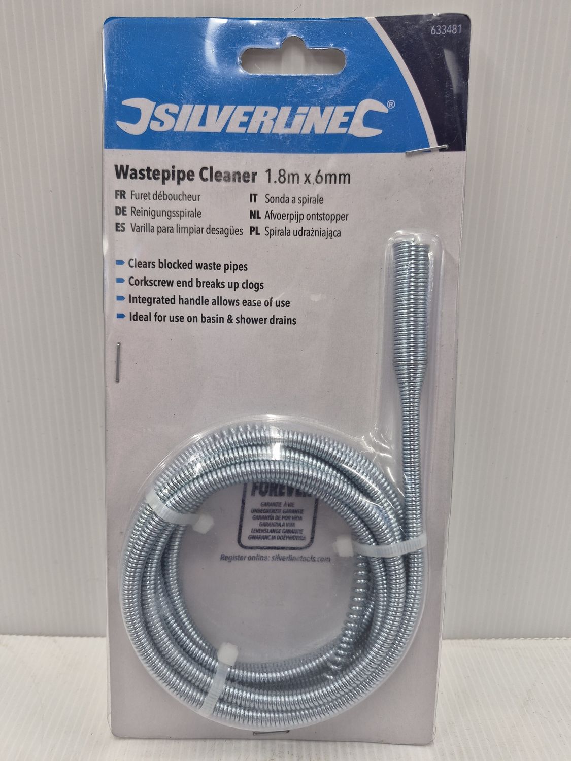 1.8M WASTEPIPE CLEANER