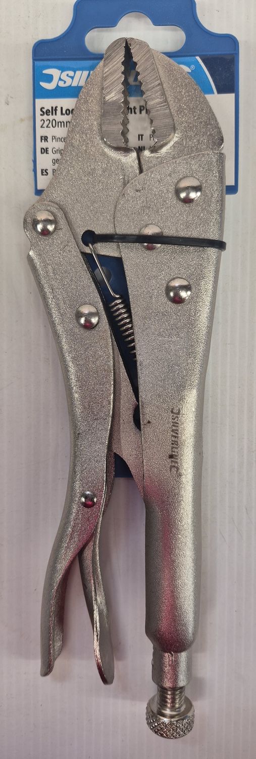 220MM STRAIGHT SELF LOCKING PLIERS