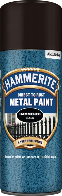 HAMMERITE HAMMERED AERO BLACK 400ML