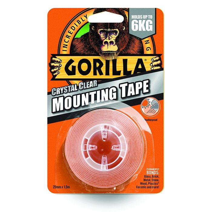 GORILLA DOUBLE SIDED MOUNTING TAPE
