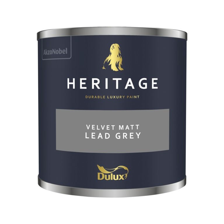 DULUX HERITAGE TESTER LEAD GREY 125ML