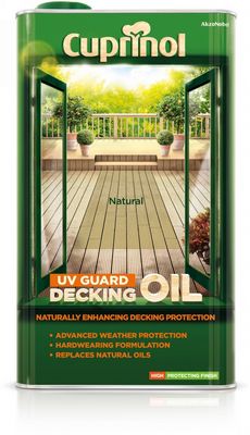 CUPRINOL DECKING OIL NATURAL 5L