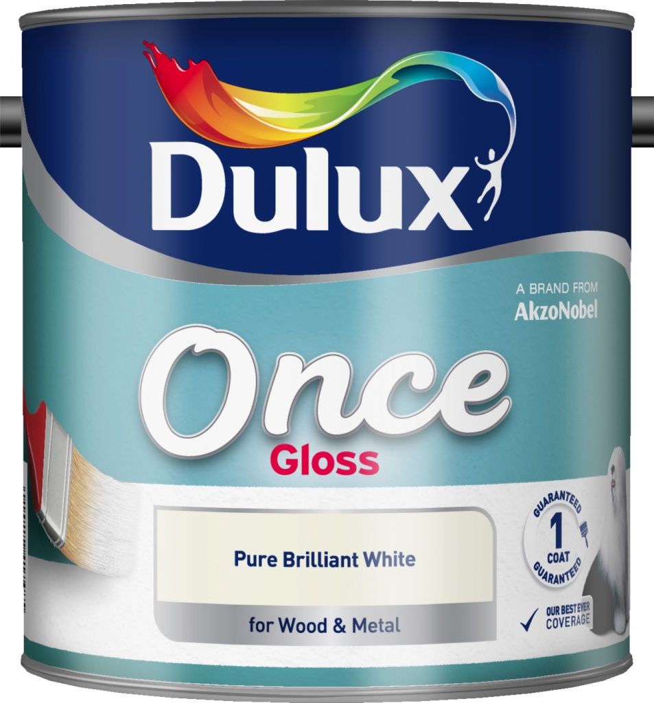 DULUX ONCE GLOSS PBW 2.5LT