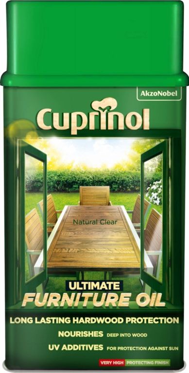 CUPRINOL ULT FURNITURE OIL MAHOGANY 1LT