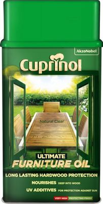 CUPRINOL ULT FURNITURE OIL MAHOGANY 1LT