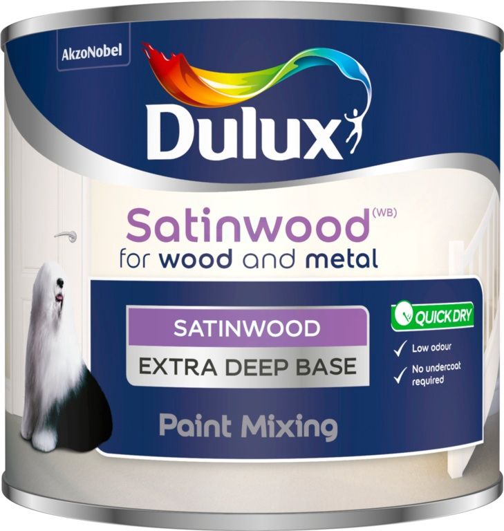 DULUX SATINWOOD BASE EX DEEP 500ML