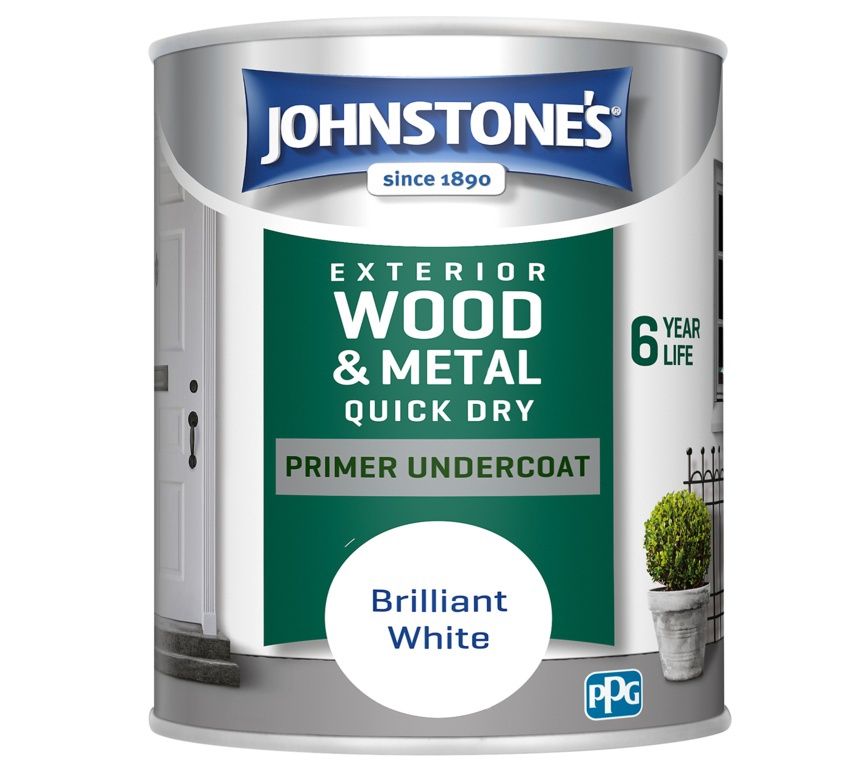 JOHNSTONES EXTERIOR QUICK DRY PRIMER UNDERCOAT 750ML