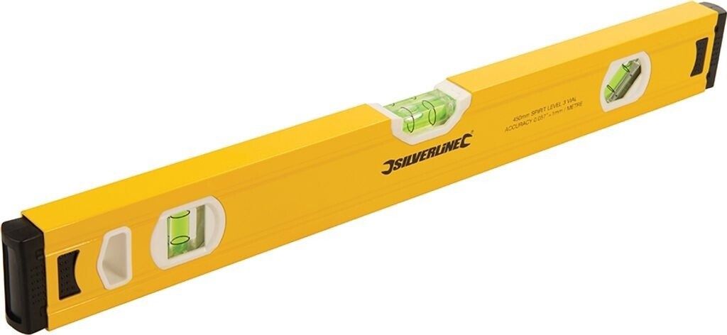 3 VIAL  SPIRIT LEVEL 900MM