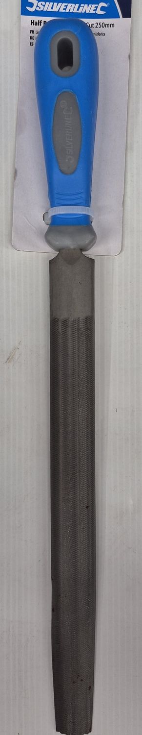 2ND CUT 250MM HALF ROUND FILE