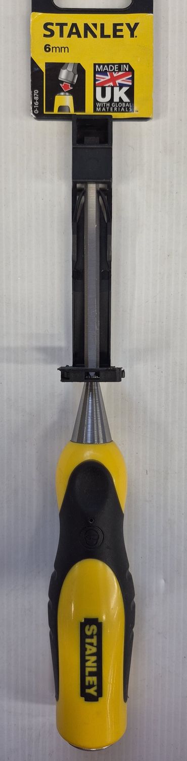 STANLEY 6MM DYNAGRIP CHISEL