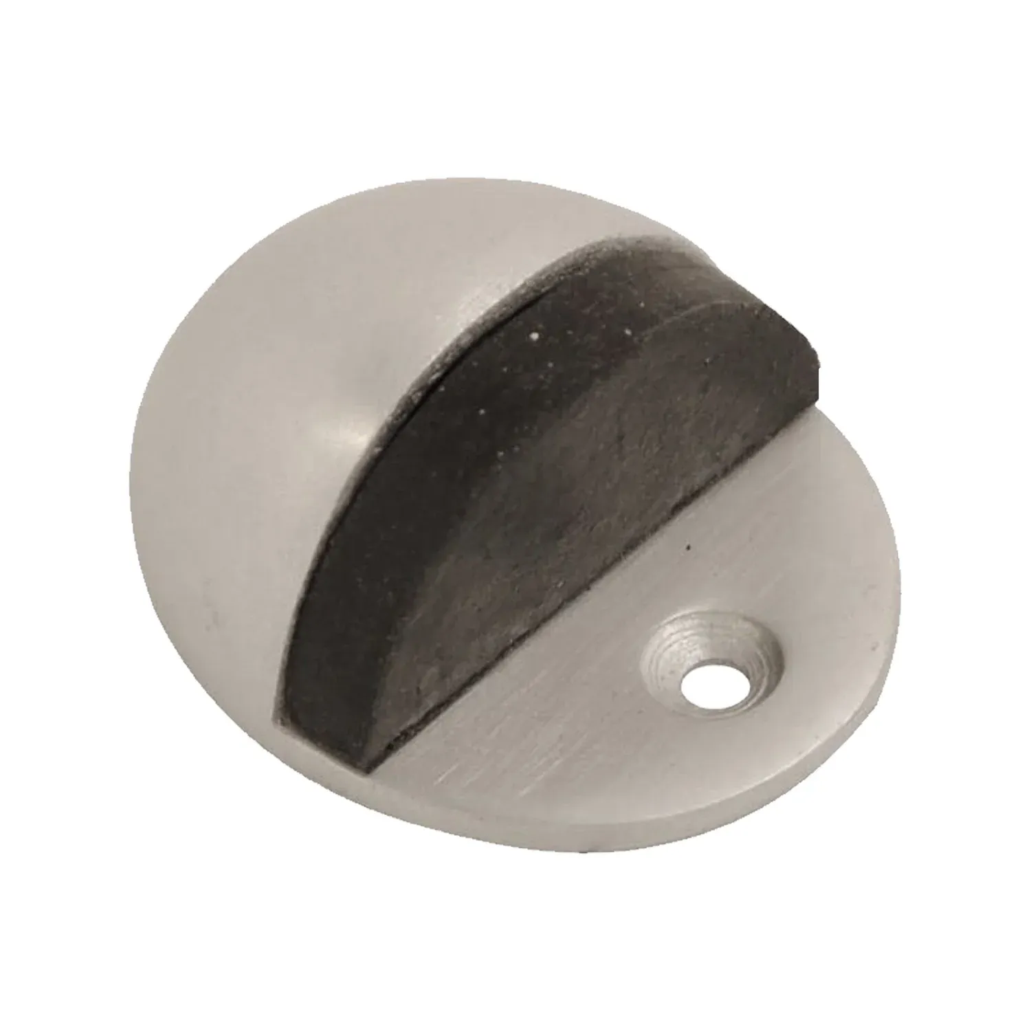 (x1)BRASS SHIELDED OVAL DOOR STOP