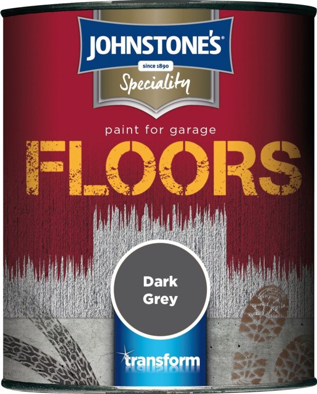 JOHNSTONES FLOOR PAINT DARK GREY 750ML