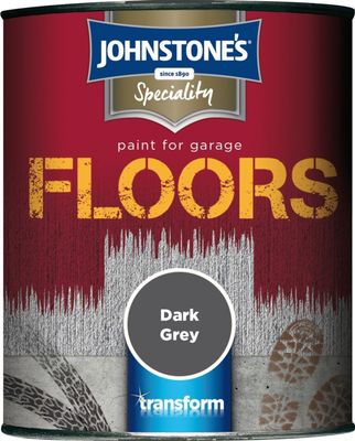 JOHNSTONES FLOOR PAINT DARK GREY 750ML