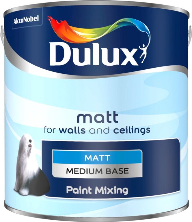 DULUX MATT MEDIUM BASE 2.5L