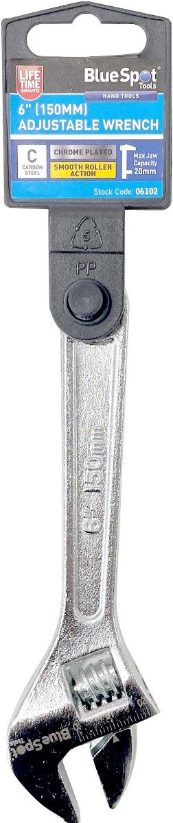BLUESPOT 150MM ADJUSTABLE WRENCH