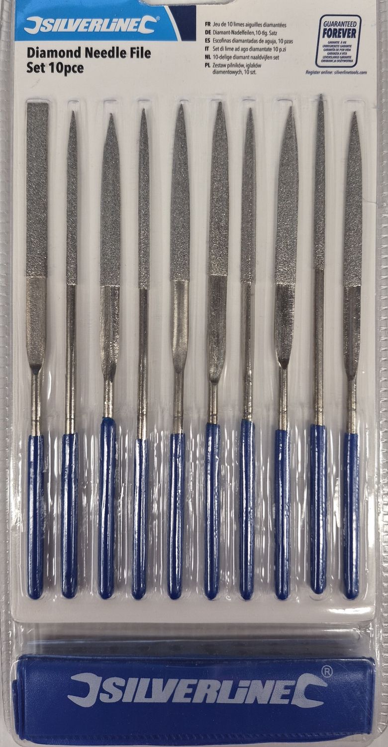 SILVERLINE DIAMOND NEEDLE FILES