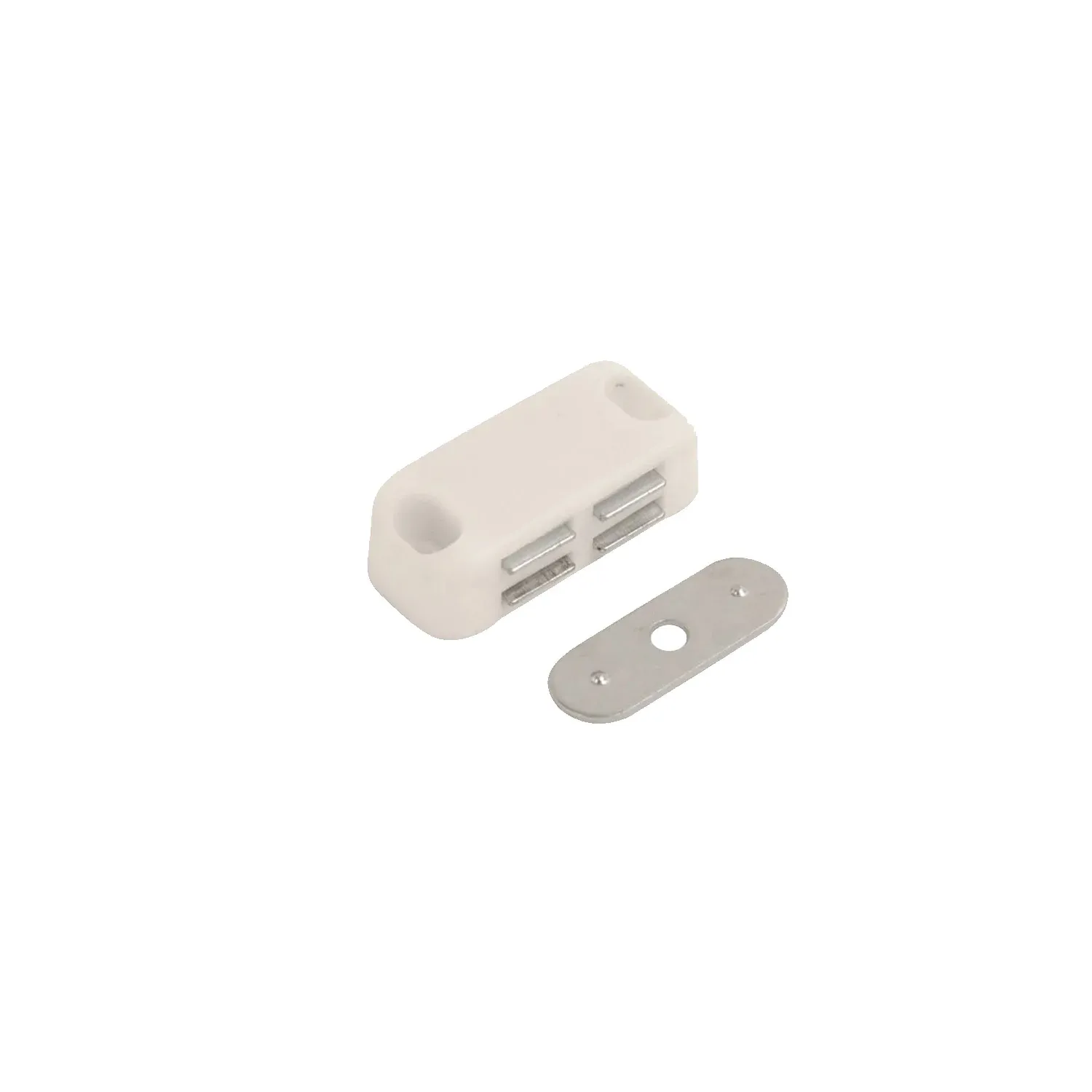 (x1)WHITE MED MAGNETIC CATCH