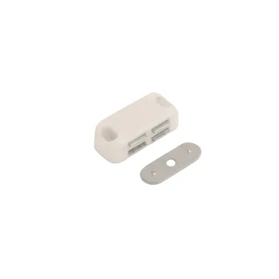 (x1)WHITE MED MAGNETIC CATCH