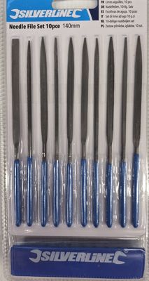 140MM NEEDLE FILE SET 10PCE