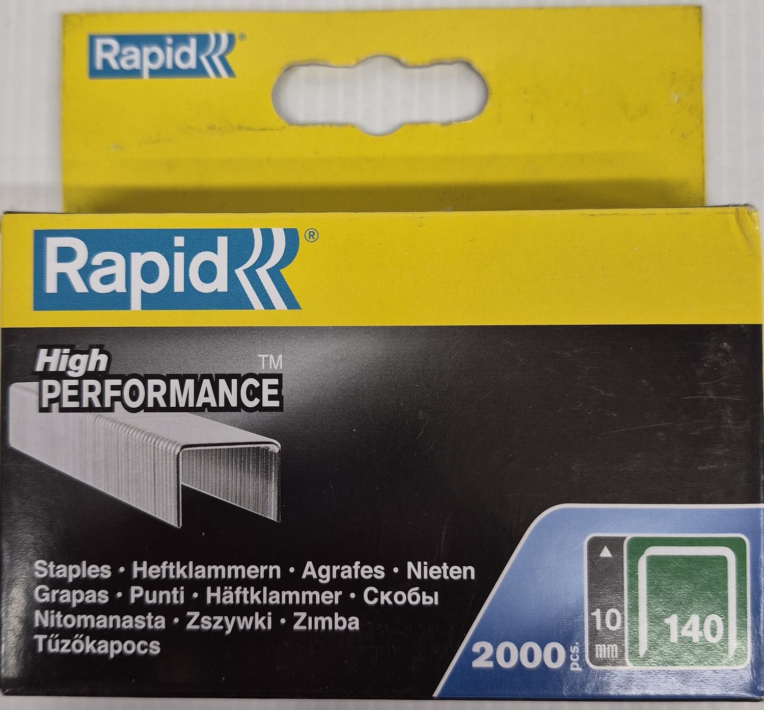 RAPID 140/10 10MM STAPLES (2000)