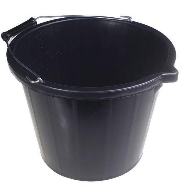 BLACK BUILDERS BUCKET 3 GALLON