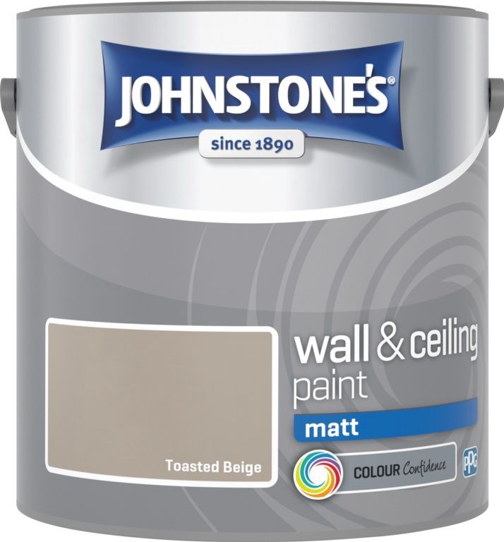 JOHNSTONES MATT TOASTED BEIGE 2.5LT