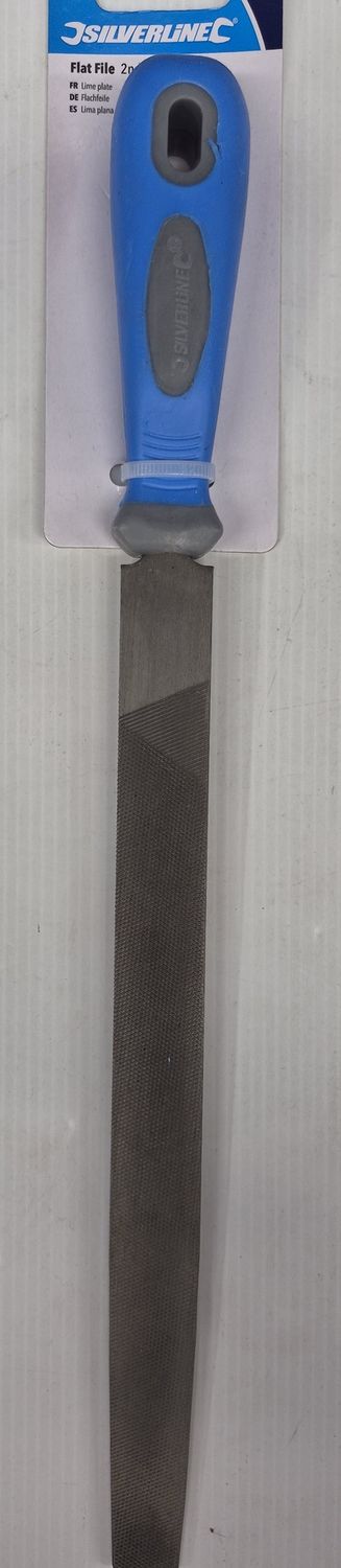 2ND CUT 250MM FLAT FILE