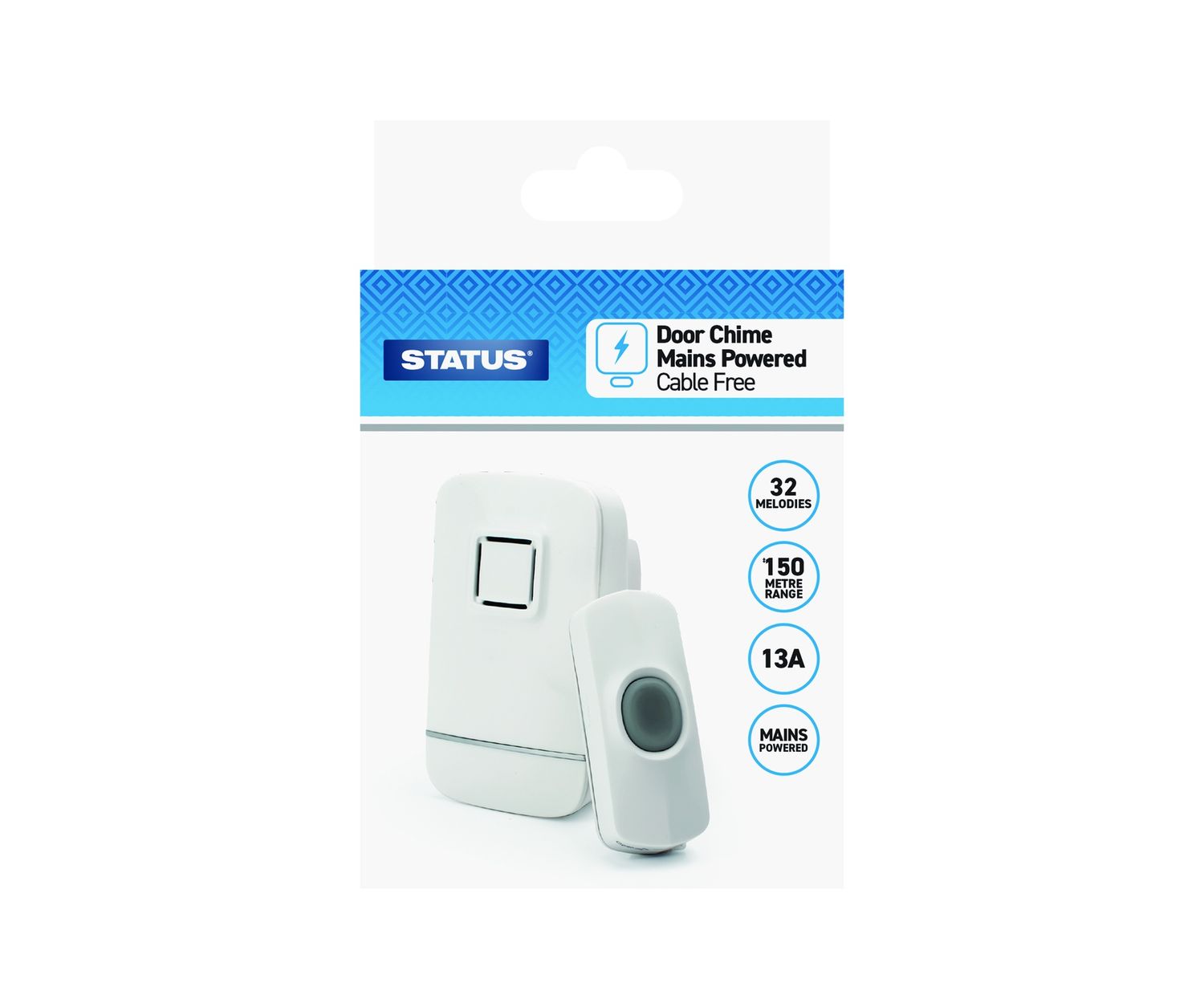 PLUG IN DOOR CHIME CABLE FREE