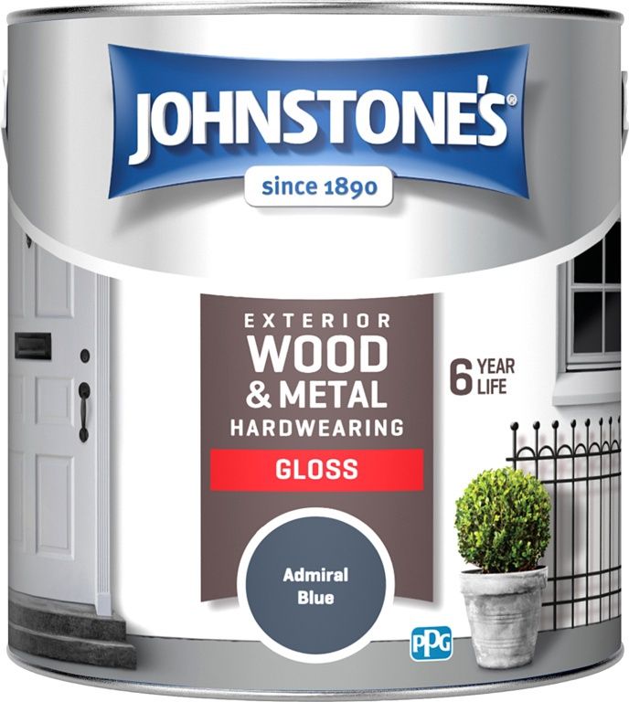 JOHNSTONES EXTERIOR GLOSS ADMIRAL BLUE 2.5L