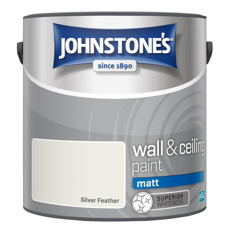 JOHNSTONES  MATT SILVER FEATHER 2.5LT