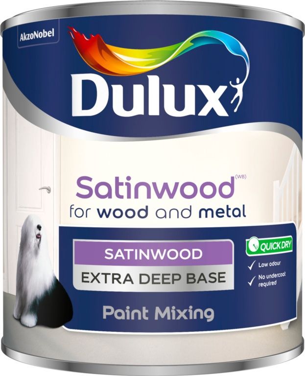 DULUX SATINWOOD BASE EX DEEP 1L