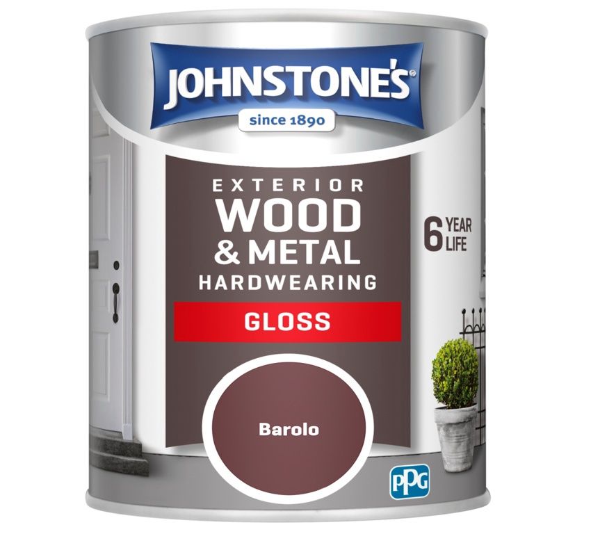 JOHNSTONES EXTERIOR GLOSS BAROLO 750ML