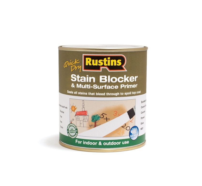 RUSTINS STAIN BLOCKER &amp; M/S PRIMER 250ML