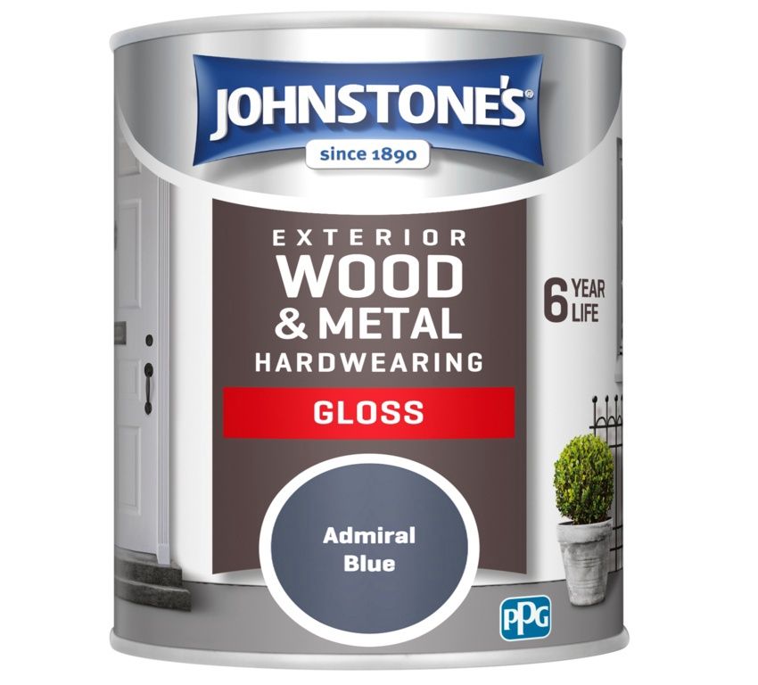 JOHNSTONES  EXTERIOR GLOSS ADMIRAL BLUE 750ML