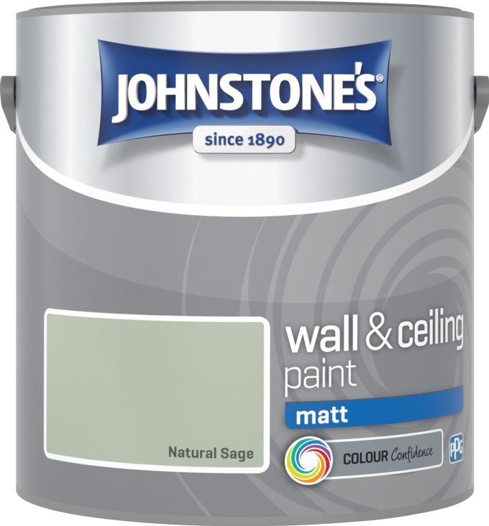 JOHNSTONES  MATT NATURAL SAGE 2.5LT
