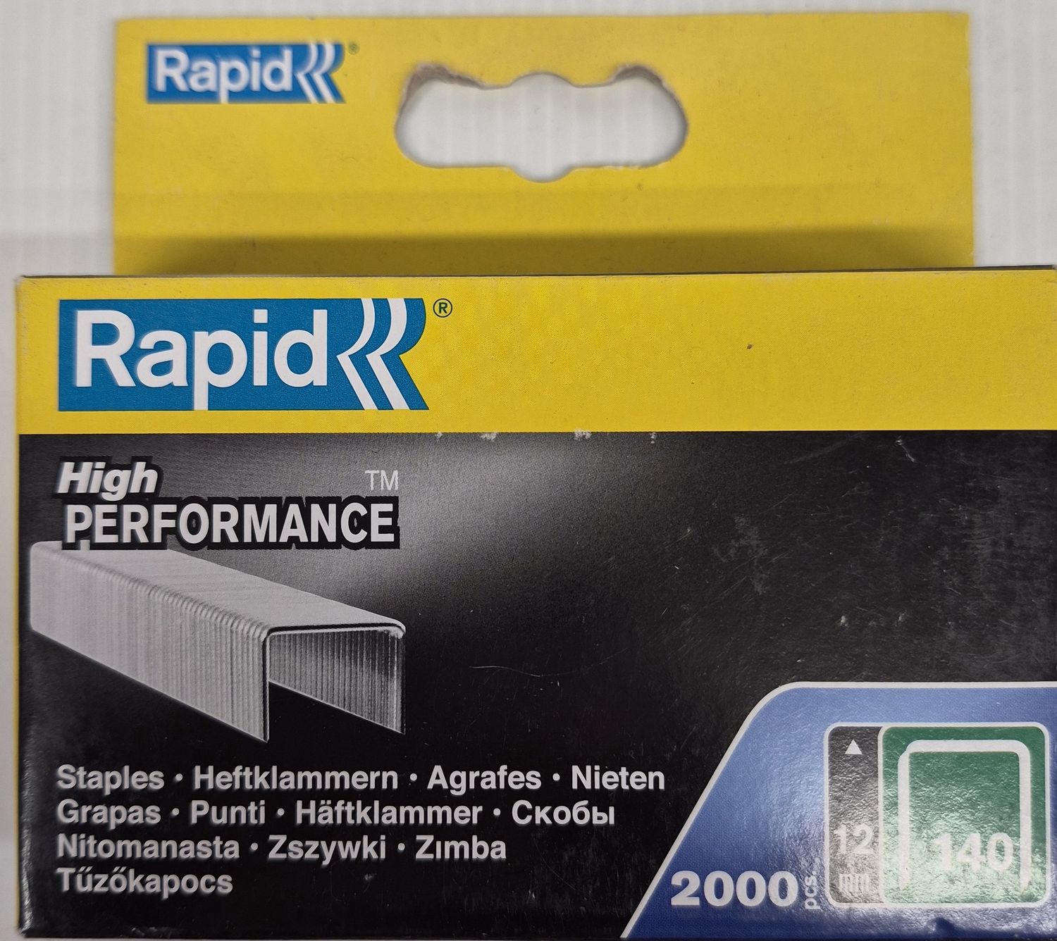 RAPID 140/12 12MM STAPLES (2000)