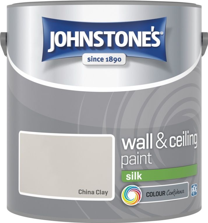 JOHNSTONES SILK CHINA CLAY 2.5LT