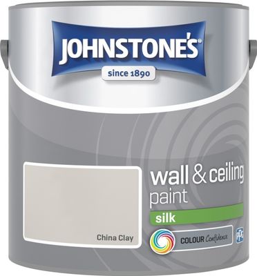 JOHNSTONES SILK CHINA CLAY 2.5LT