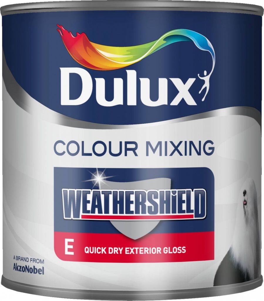DULUX WEATHERSHIELD GLOSS BASE MED 1L