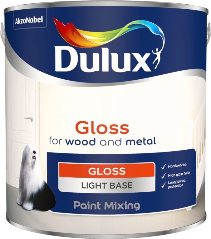 DULUX GLOSS BASE LIGHT 2.5LT