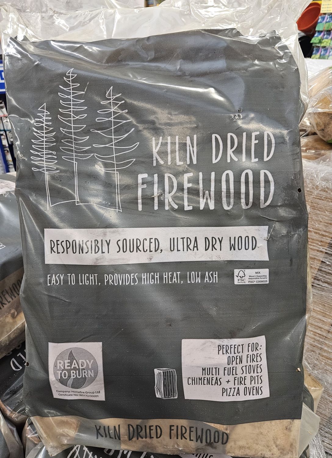 KILN DRIED LOGS LARGE BAG  60L