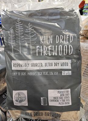 KILN DRIED LOGS LARGE BAG  60L
