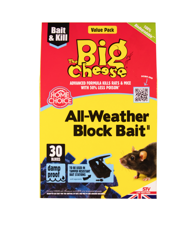 STV ALL WEATHER BLOCK BAIT (30) STV213N big cheese