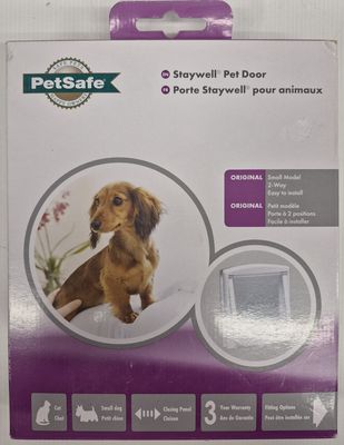STAYWELL SMALL PET DOOR WHITE 715EF
